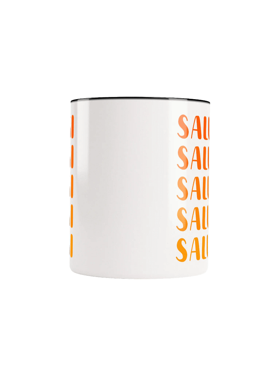 Saluki Orange Trendy Ombre Mug For Saluki Lovers product image (3)