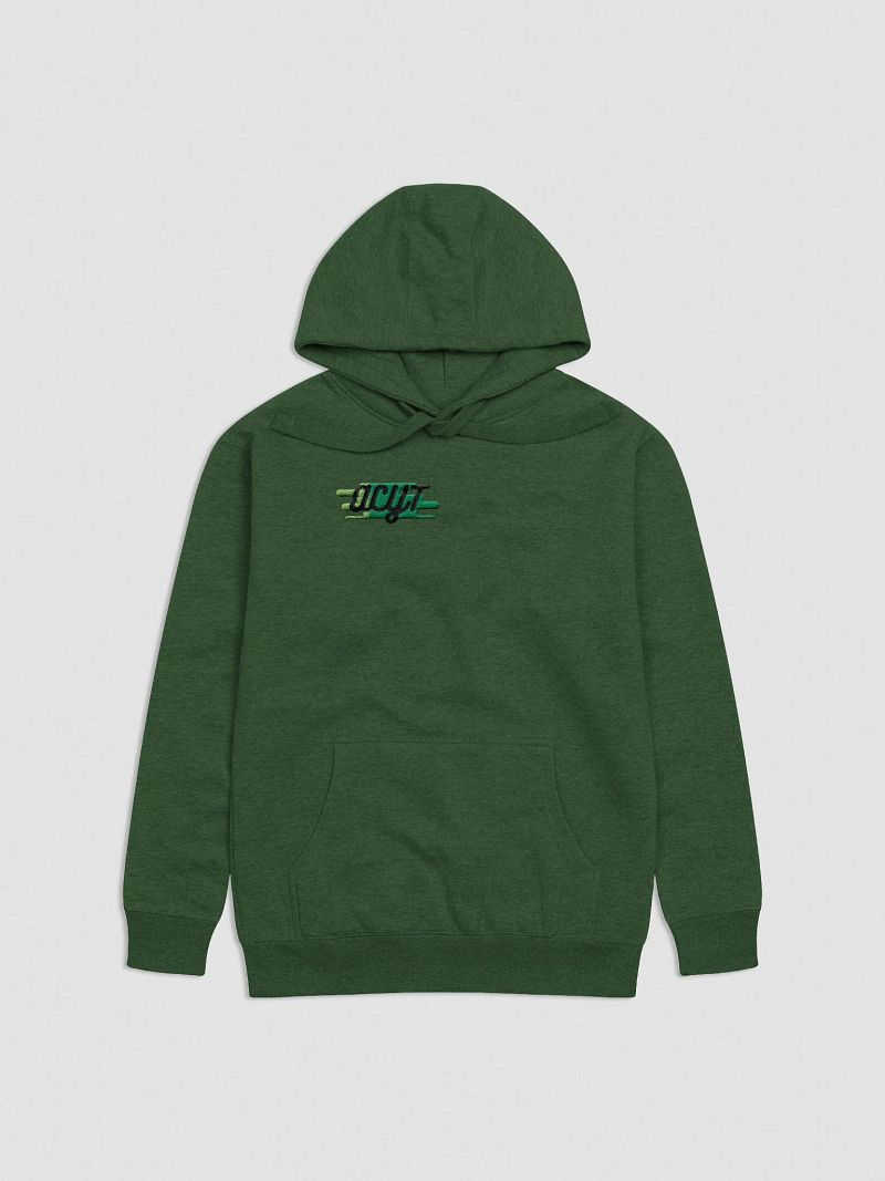 ACYT Text Embrioddered Cotton Unisex Hoodie