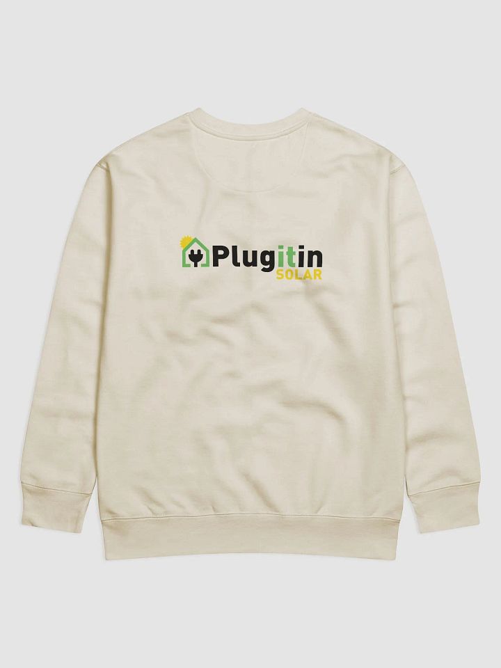 Plug It In Solar High-Quality Premium Sweatshirt product image (9)