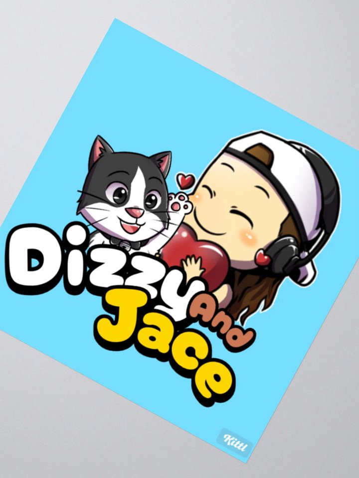 Dizzy and Jace Cartoon Sticker product image (4)