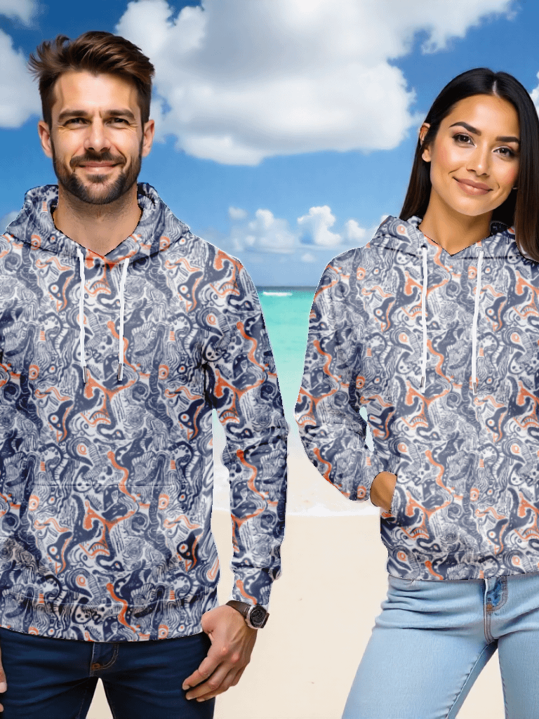 Liquid Energy | Recycled Unisex Hoodie product image (1)