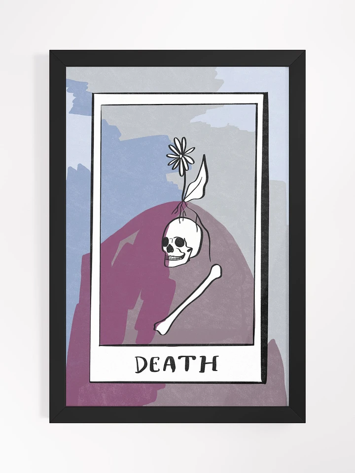 Death Is A New Beginning Framed Tarot Art Print product image (2)