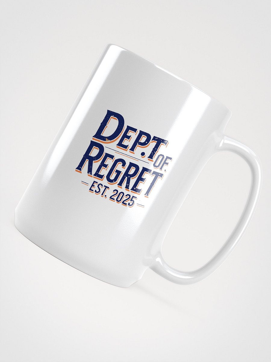 Dept. of Regret White Glossy Mug product image (5)