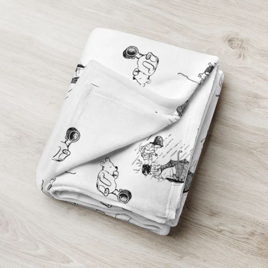 Pooh Bear and Friends Throw Blanket product image (7)