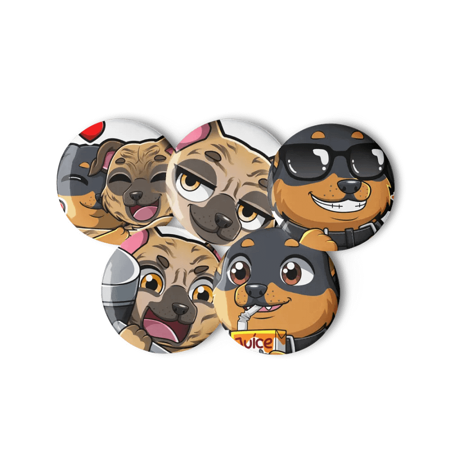 Steelyx & Kona Pin Button Set product image (11)