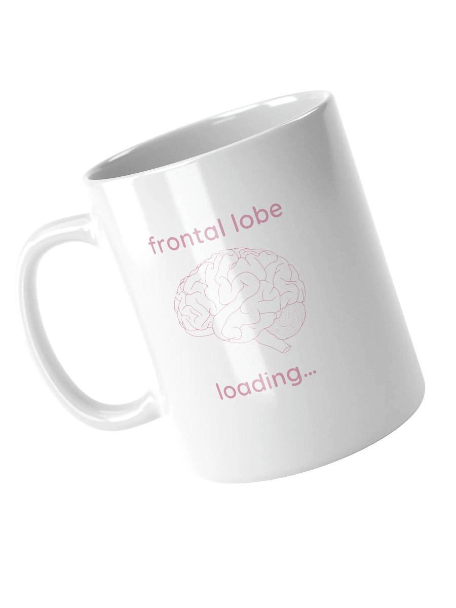 frontal lobe loading... mug (pink) product image (3)