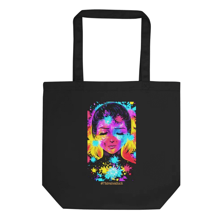 Migraines, Ocular Starbursts, Black Tote product image (2)