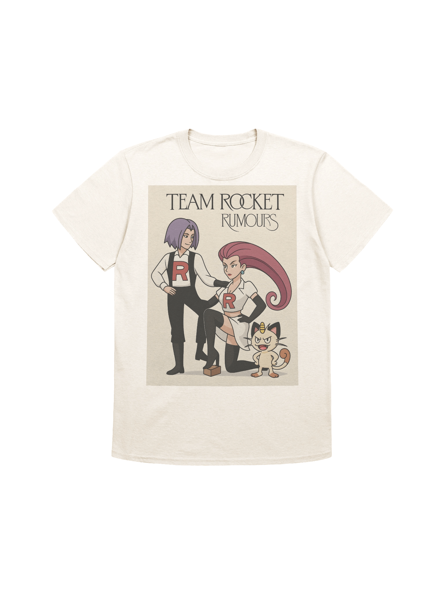 Team Rocket "Rumours" Album Cover Parody – Jessie, James & Meowth Pokémon Mashup product image (6)