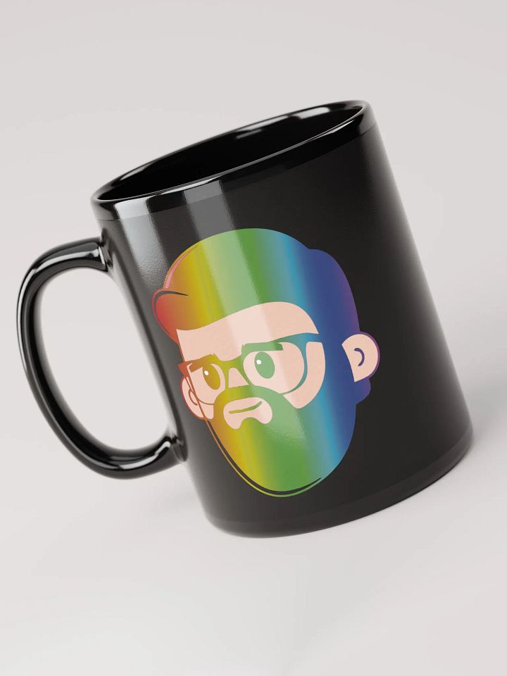 Rainbow Otto Mug (Black) product image (2)