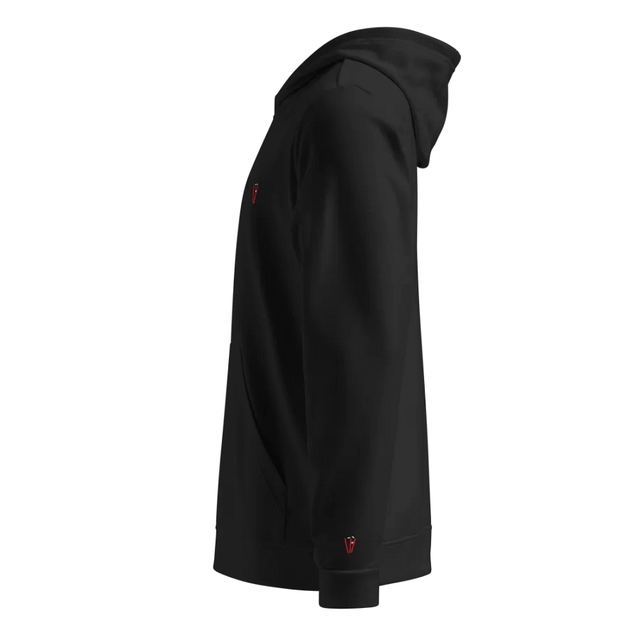 Wicketers Black Out Sports Hoodie product image (3)