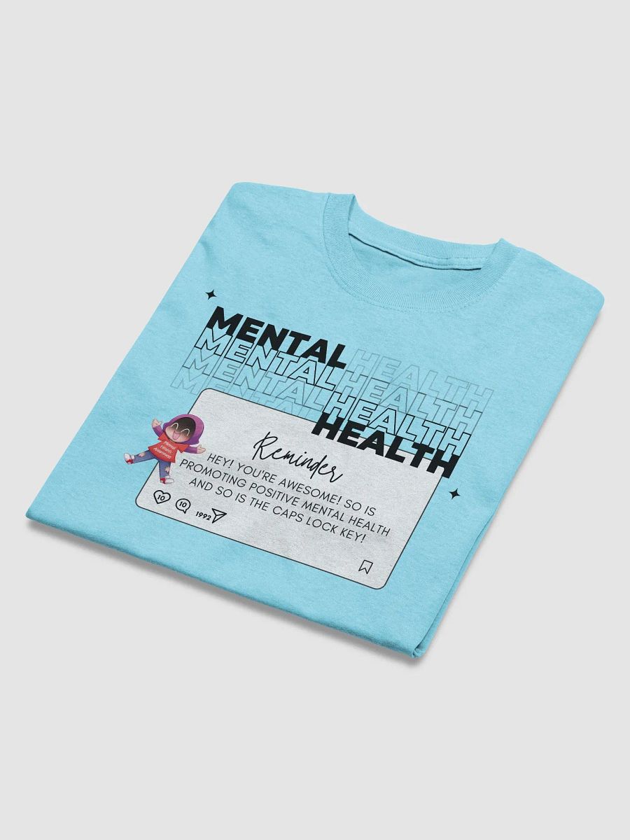 Mental Health Awareness Heavyweight Shirt - Light/Bright product image (4)