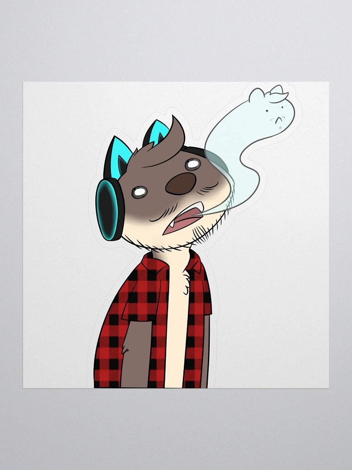 Otter Key Ghost (Sticker) product image (1)