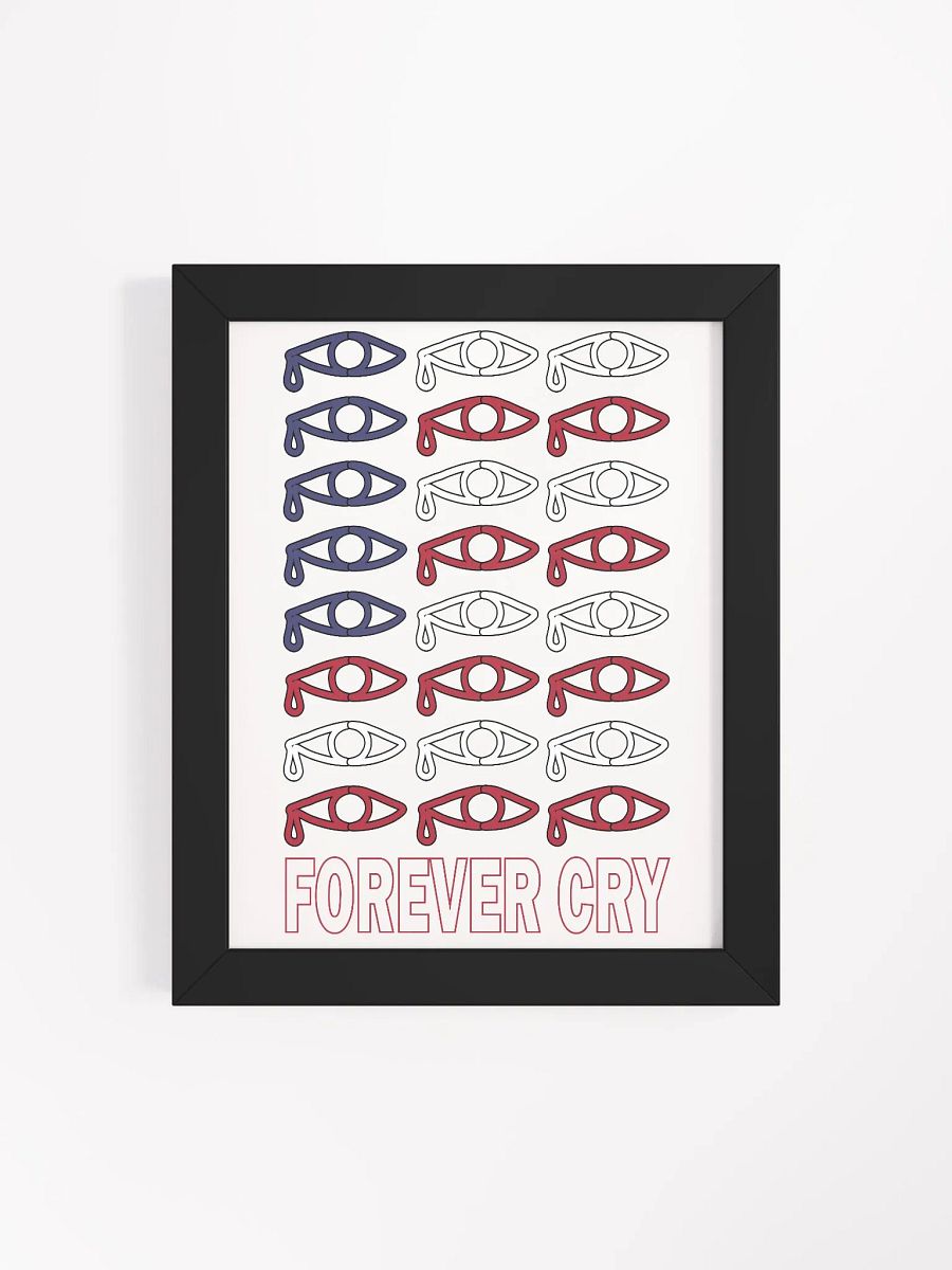 USA - Forever Cry - Framed High-Quality Matte Poster product image (4)