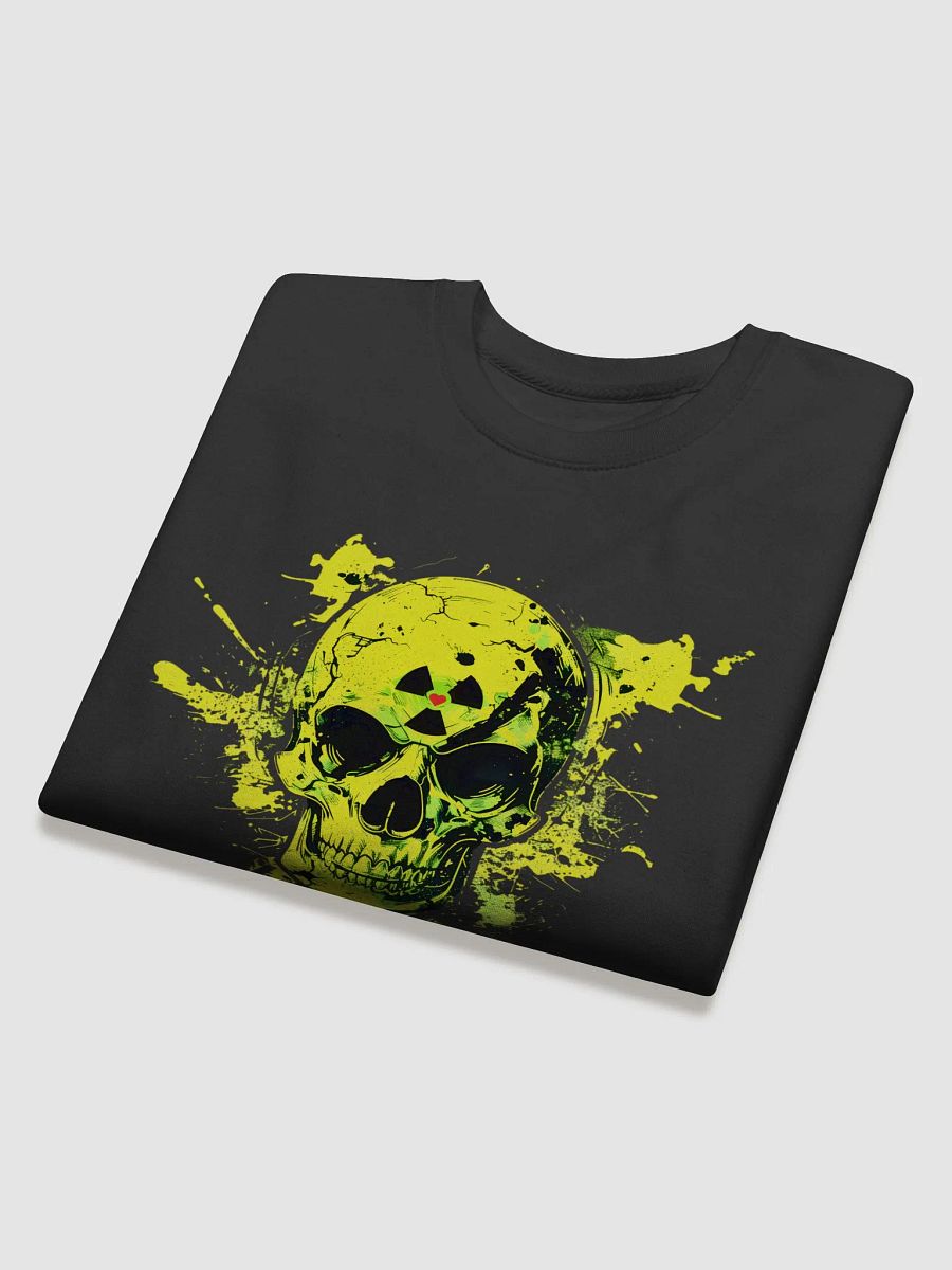 Drop & Run Cobalt 60 Skull Long Sleeve Sweater - Edgy and Warm product image (14)