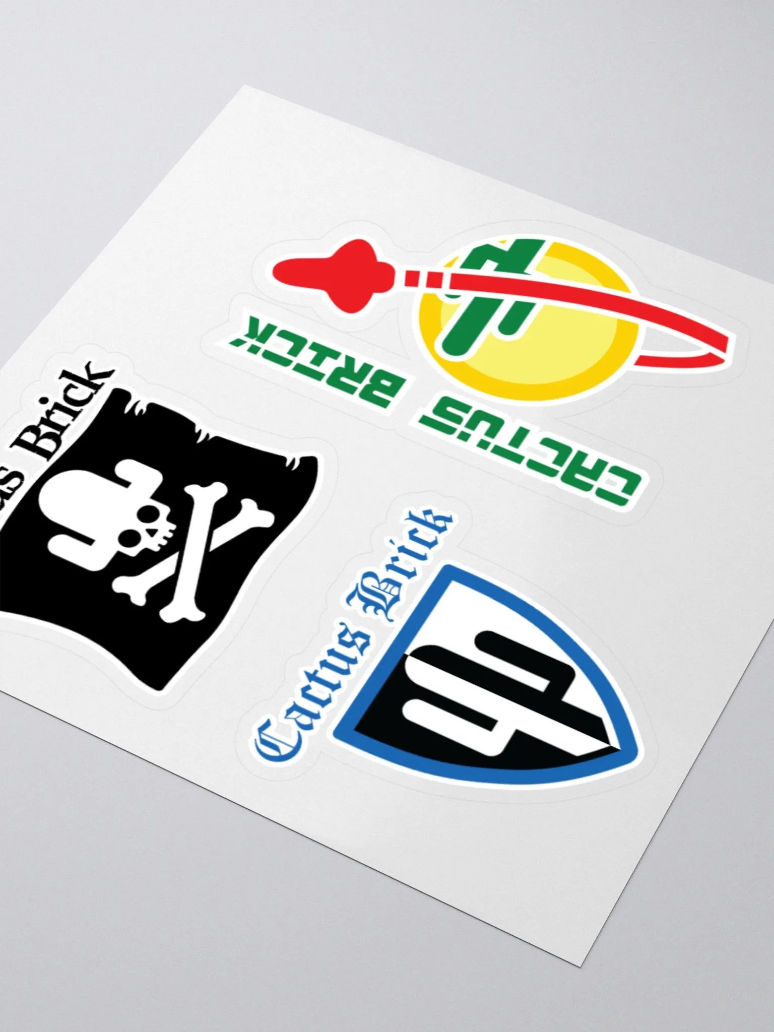 Cactus Brick Sticker Pack product image (3)