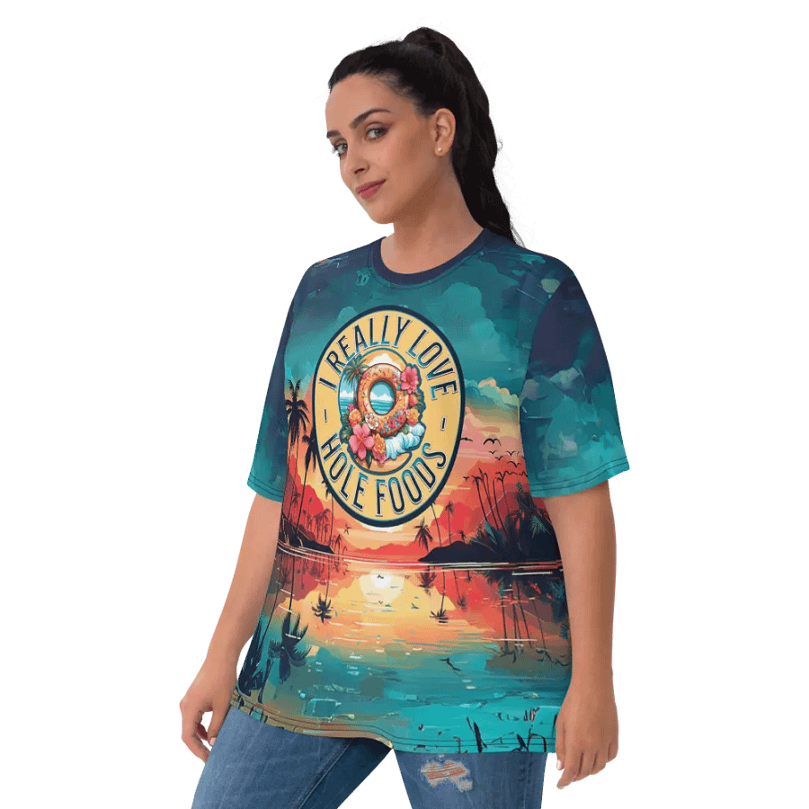 Funny Donut All Over Print T-shirt product image (3)