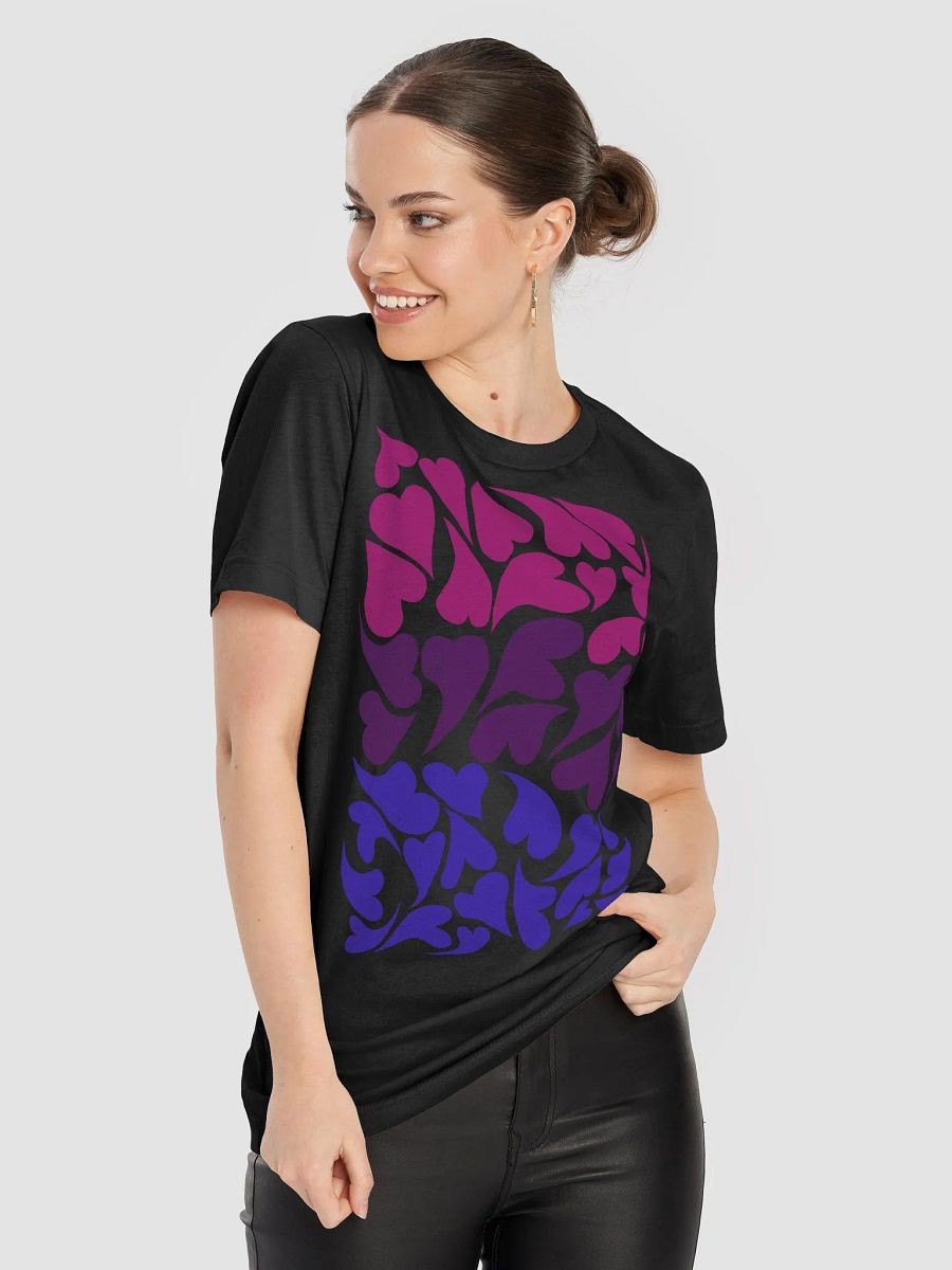 Nestled PRIDE Bisexual T-shirt product image (32)