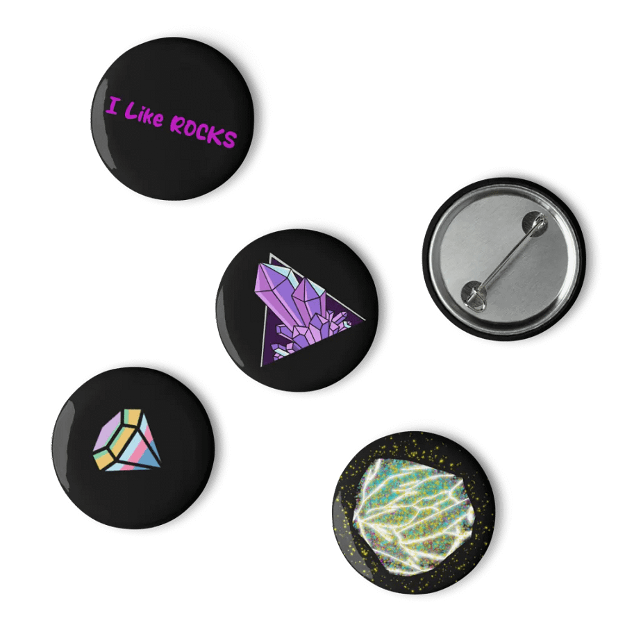 I Like Rocks Assorted Pin Set product image (6)