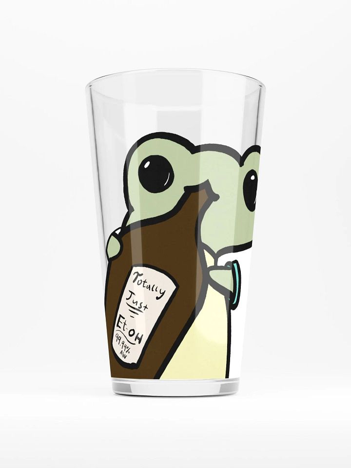 The Frog Pint Glass: I Can Stop at Anytime!... I SWEAR product image (1)