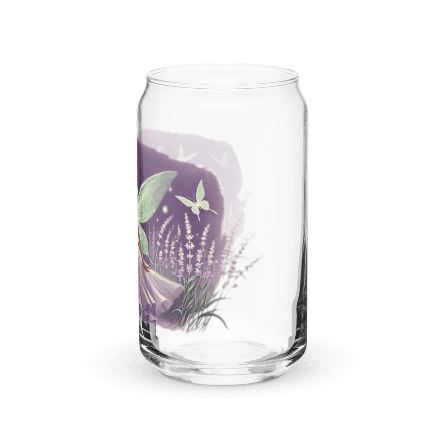 Lavender Fairy Can-Shaped Glass product image (39)