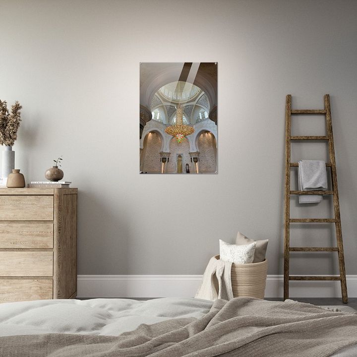 MOSQUE INSIDE GLOSSY ACRYLIC PRINT product image (2)