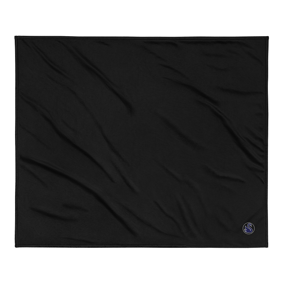 Swan Silhouette Premium Sherpa Blanket product image (4)