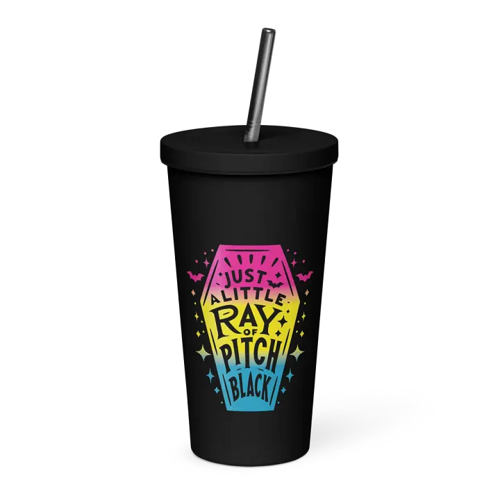 Little Ray Pan Flag Insulated Tumbler product image (1)
