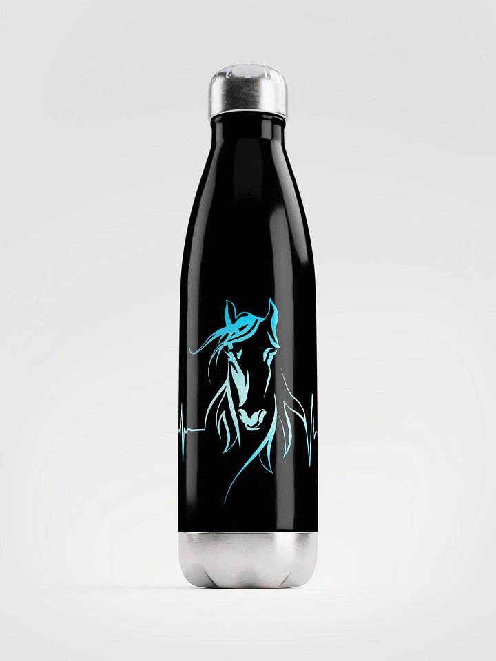 Horse Heartbeat Stainless Steel Water Bottle product image (1)