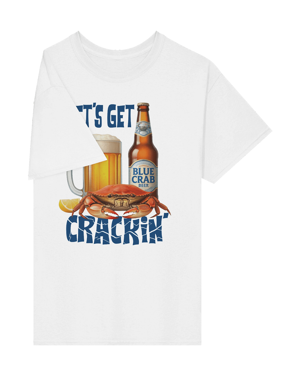 Let's Get Crackin' Crab and Beer T-Shirt product image (5)
