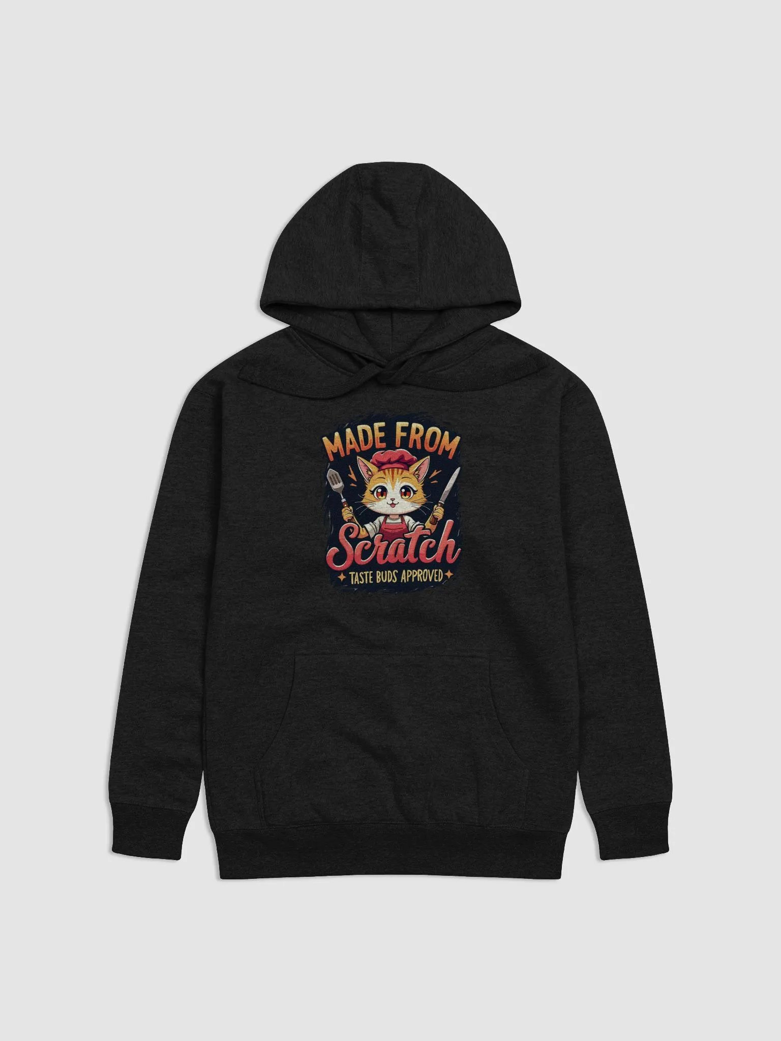Made From Scratch Cat Chef Unisex Hoodie product image (5)