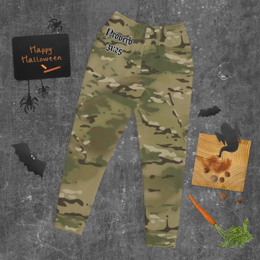 Faithful Camo: Proverb 3:25 Women's Joggers - Multicam product image (11)
