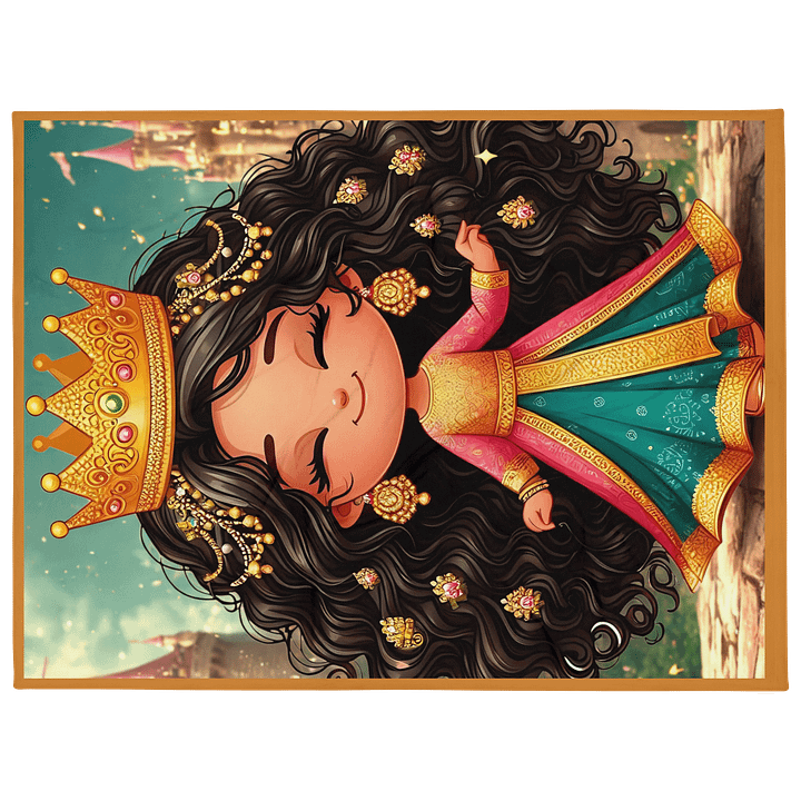 Cozy Princess Throw Blanket product image (1)
