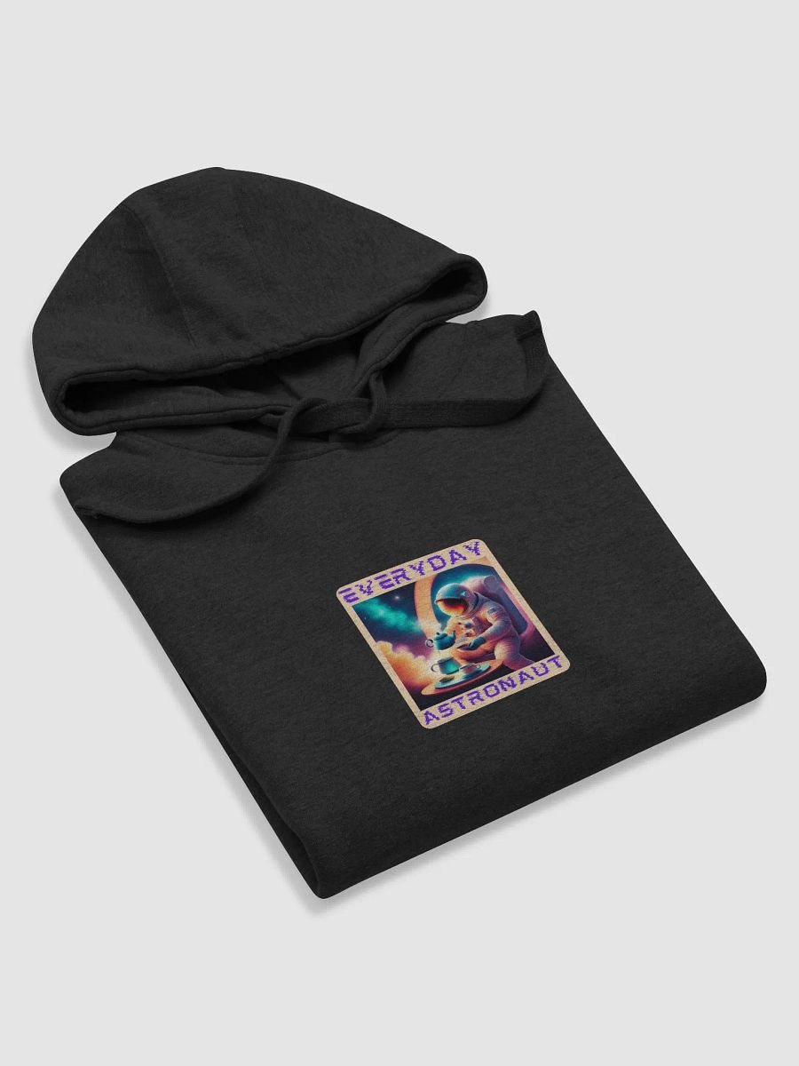 Everyday Astronaut Drinking Tea Unisex Hoodie product image (27)