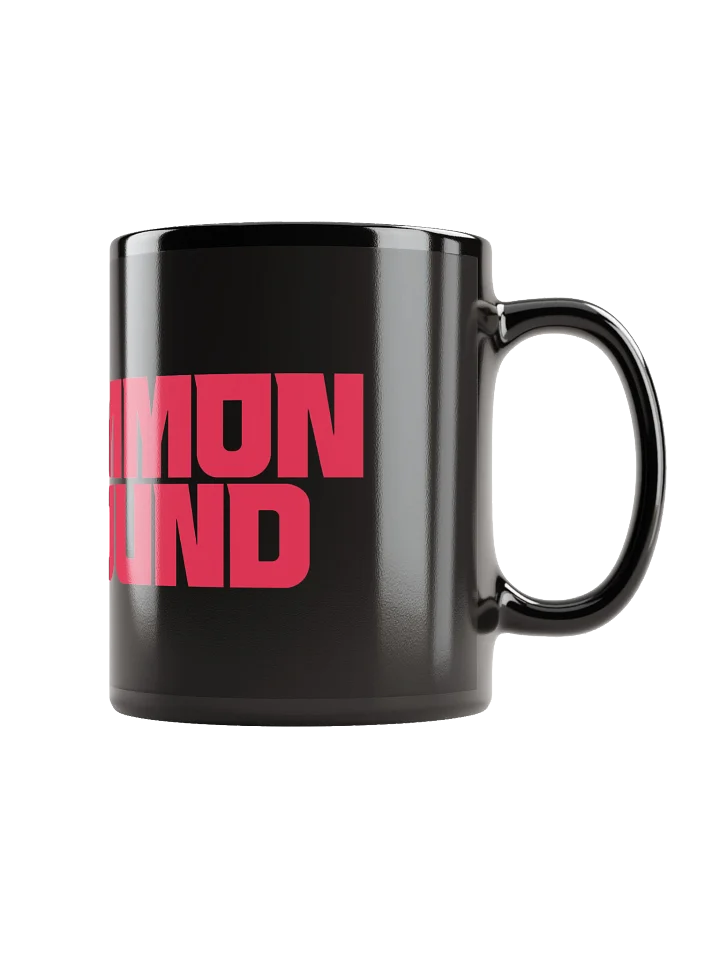 Black Glossy Logo Mug product image (1)