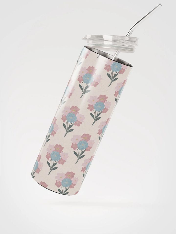 Floral Bunch Block Style 20oz. Stainless Steel Tumbler product image (2)