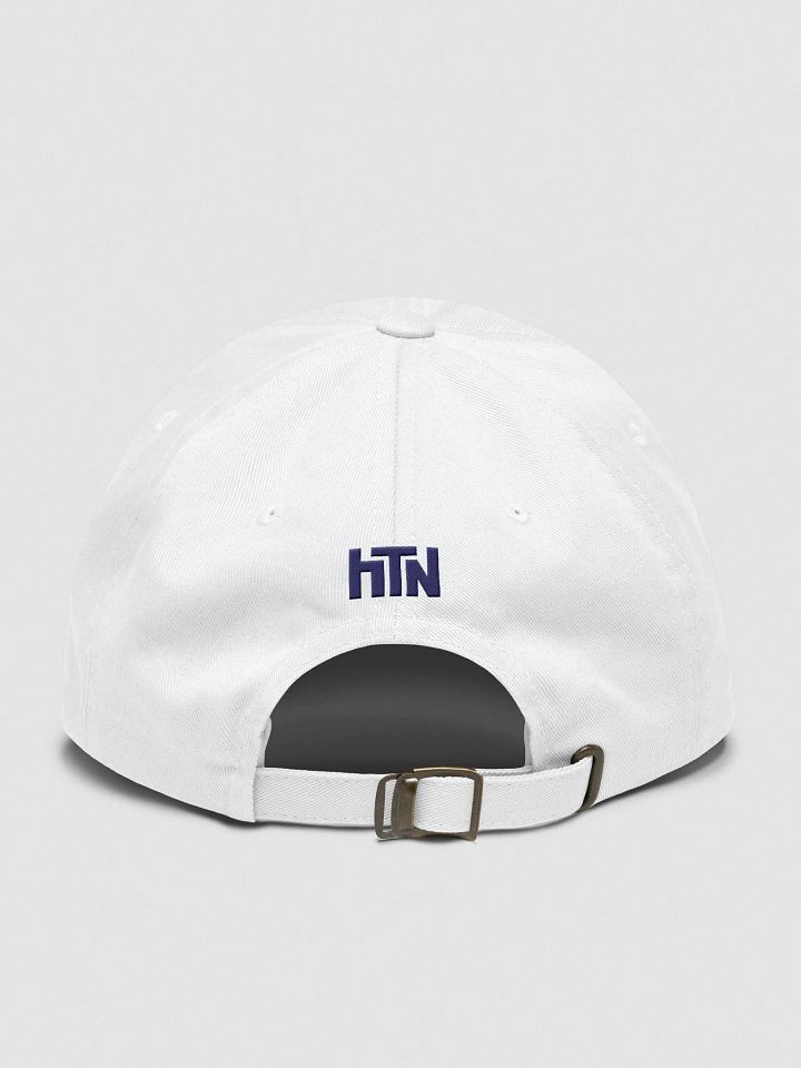 White NERD Dad Hat product image (2)