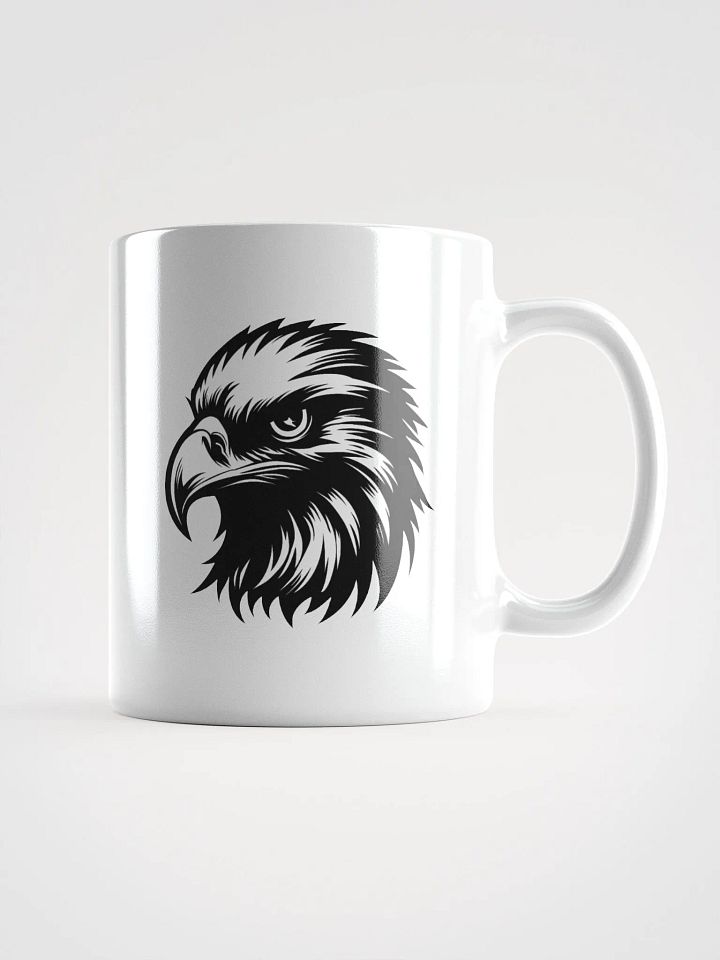 Black and White Eagle Head Mug product image (1)
