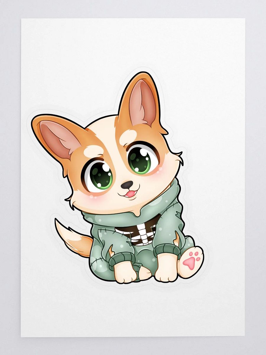Corgi Sit Sticker product image (1)