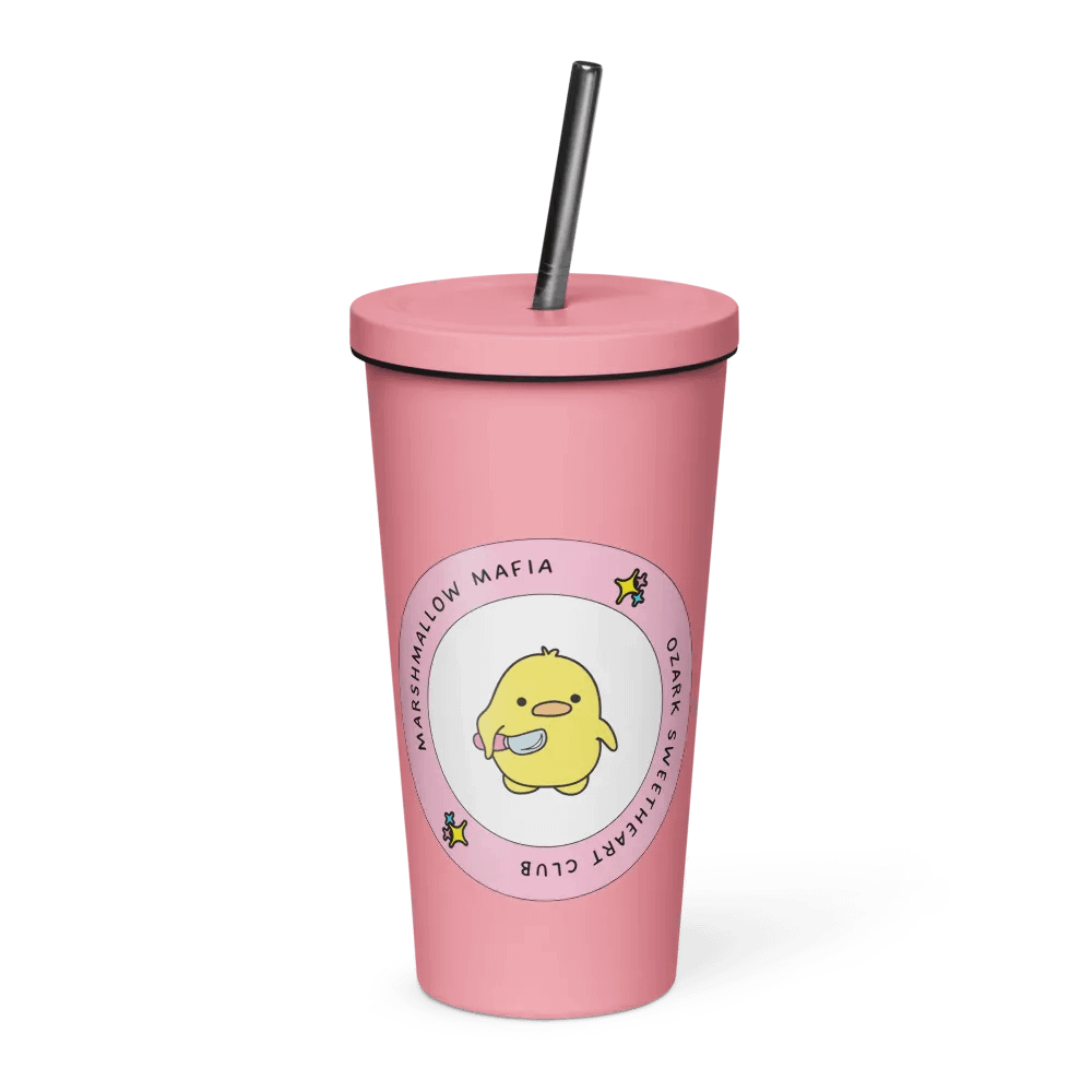 Marshmallow Mafia x Unhinged Lil Cutie Insulated Tumbler product image (1)