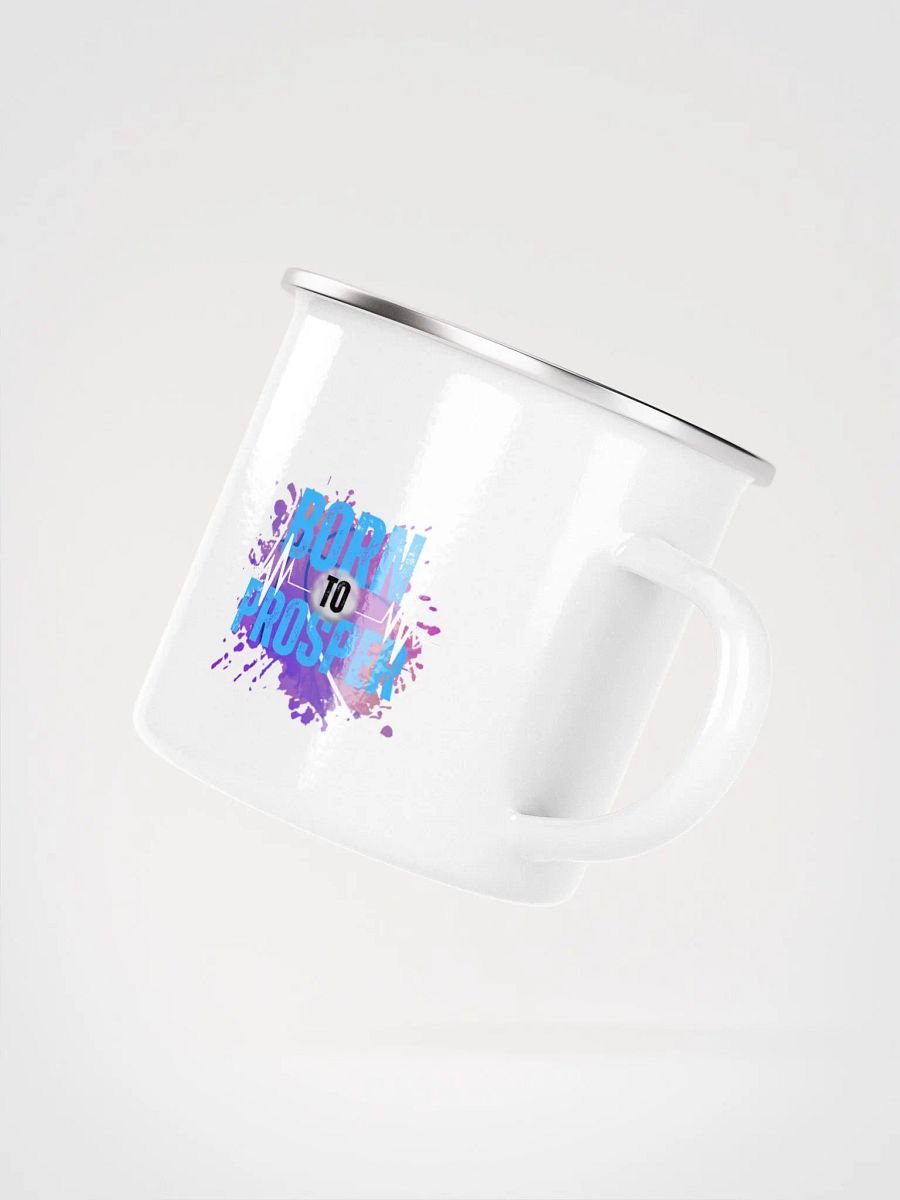 Born to Prosper Vibes Enamel Mug product image (3)