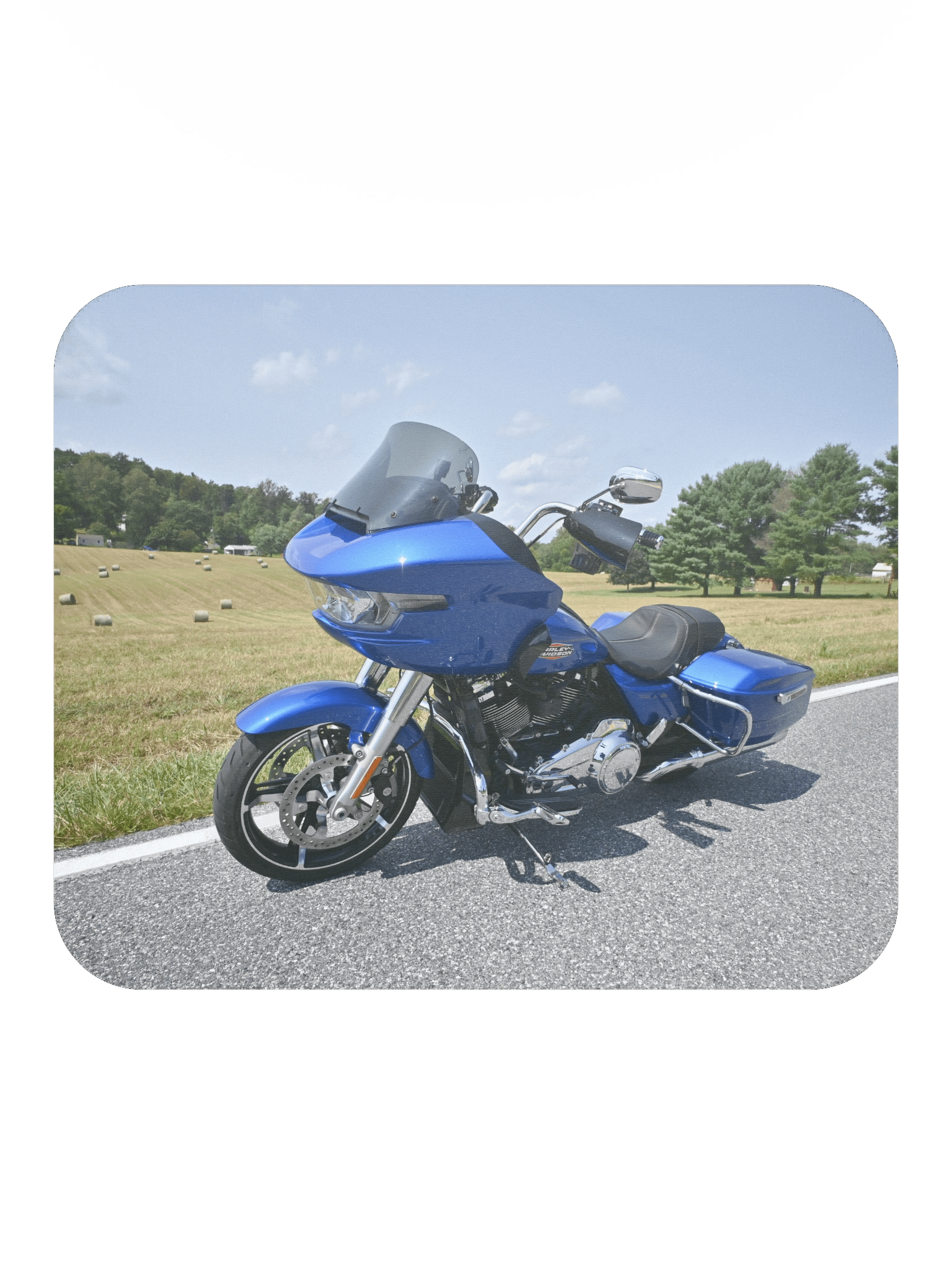 Farm Land Road Glide Mouse Pad product image (2)