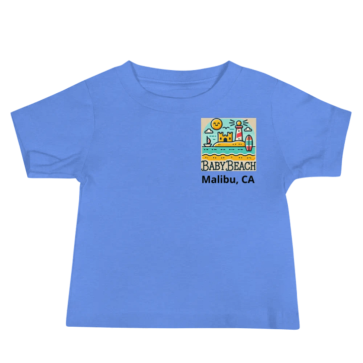 Sunshine Shore Baby Tee - Malibu, CA product image (4)
