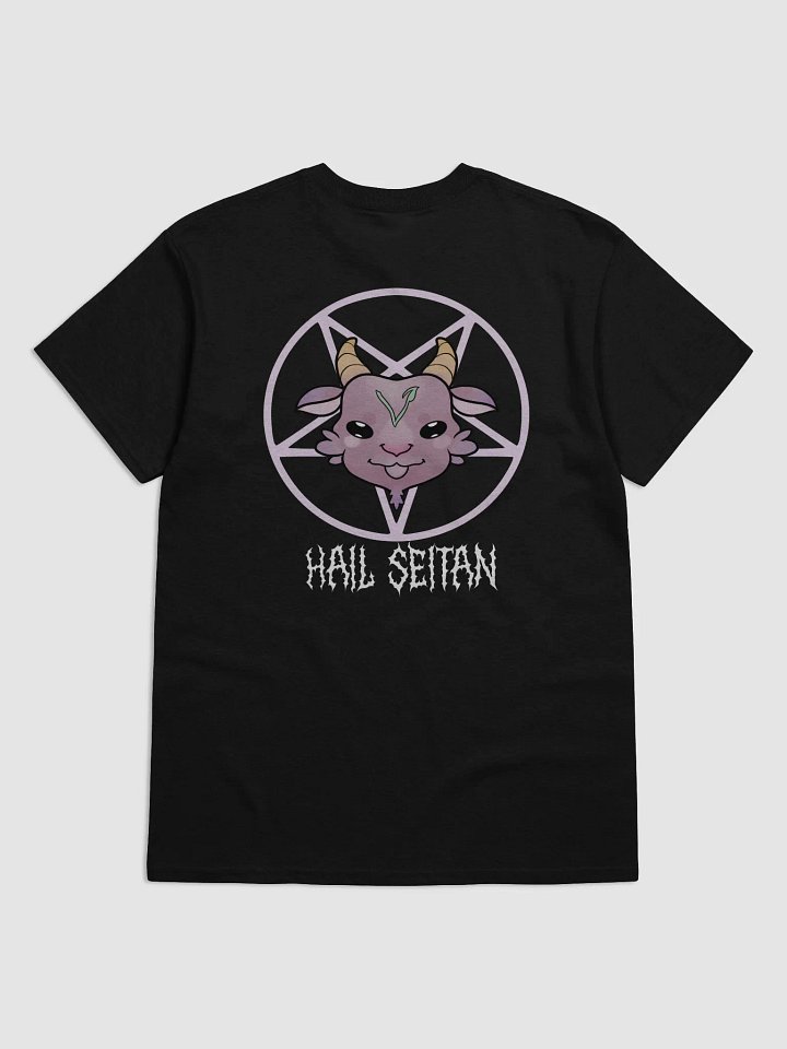 Made Sexy By Plants Hail Seitan Metalcore Black Tee product image (2)