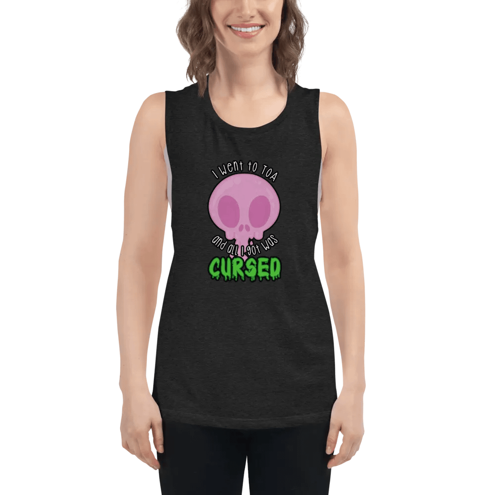 All I Got Was Cursed - Paladin - Women's Style Muscle Tank product image (5)