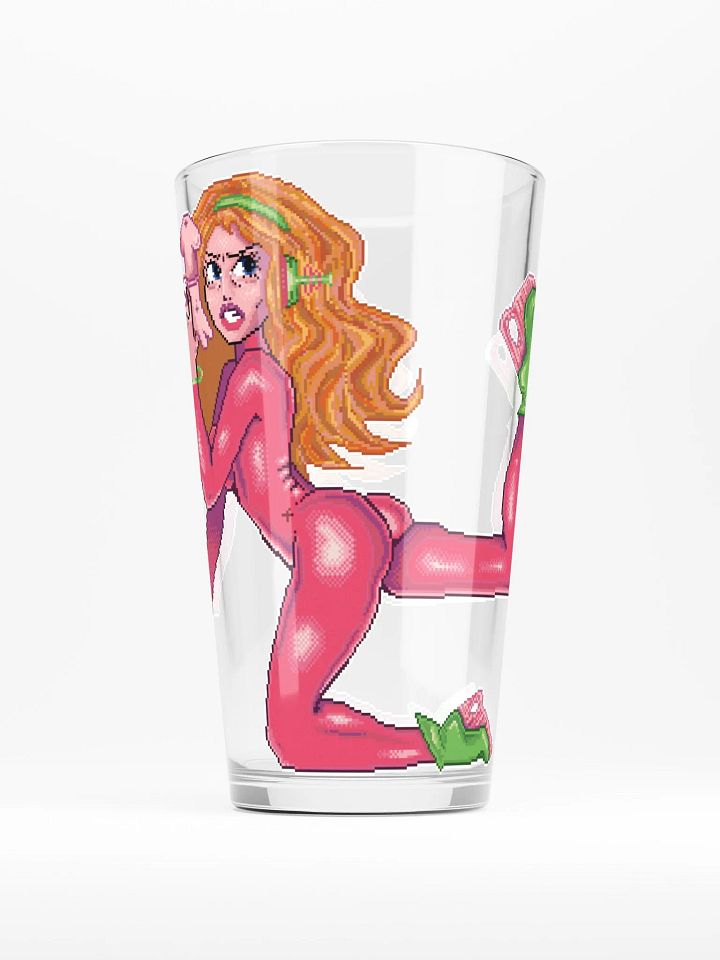 Outta Space Pixels pint glass product image (2)