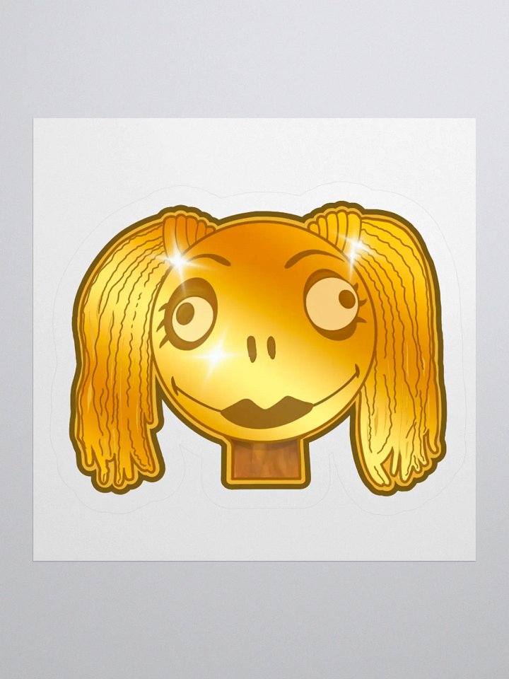 Golden Kappa Miss Crazy Sticker product image (2)