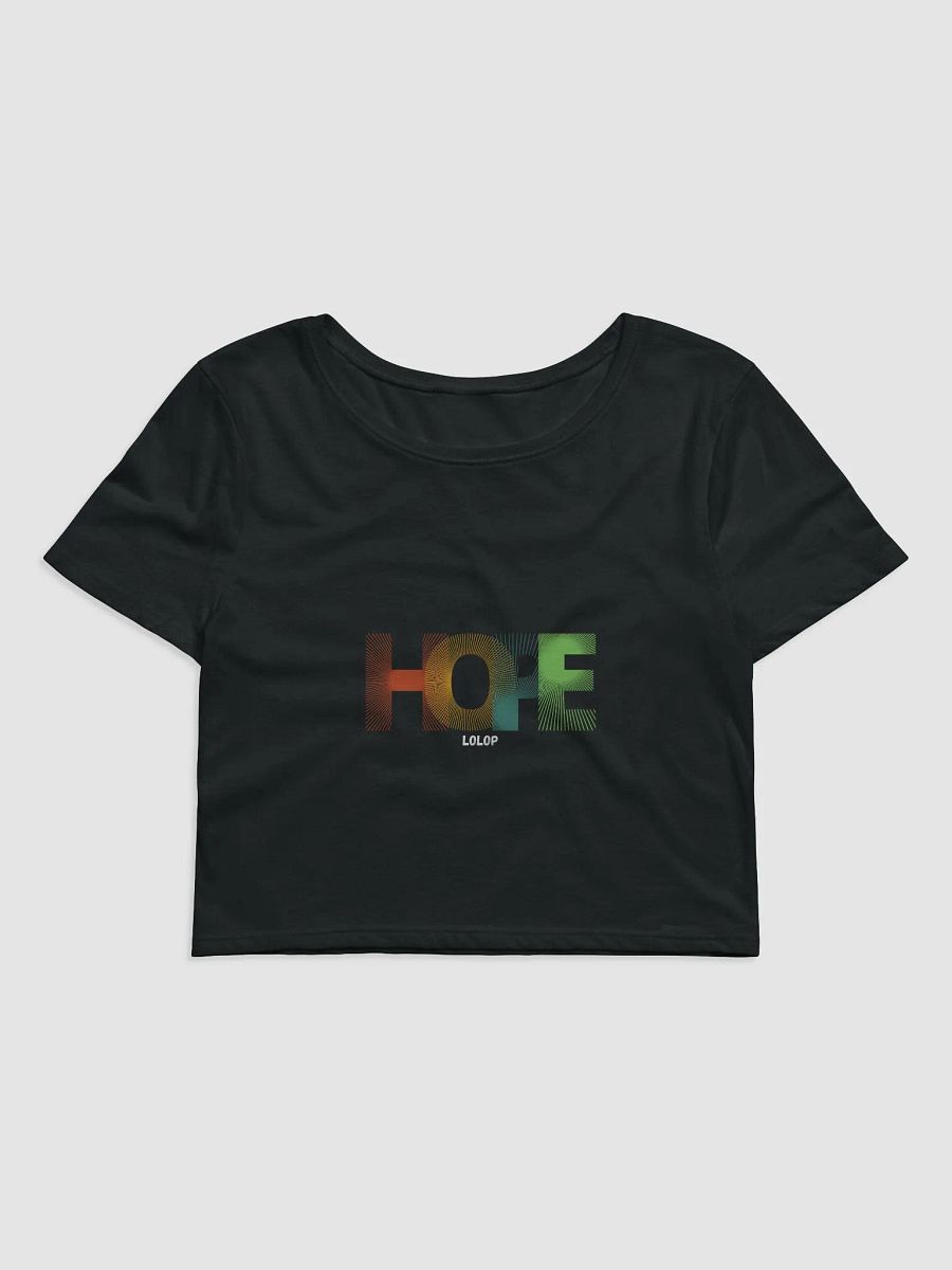 BLACK COTTON SHORT CROP TOP product image (1)
