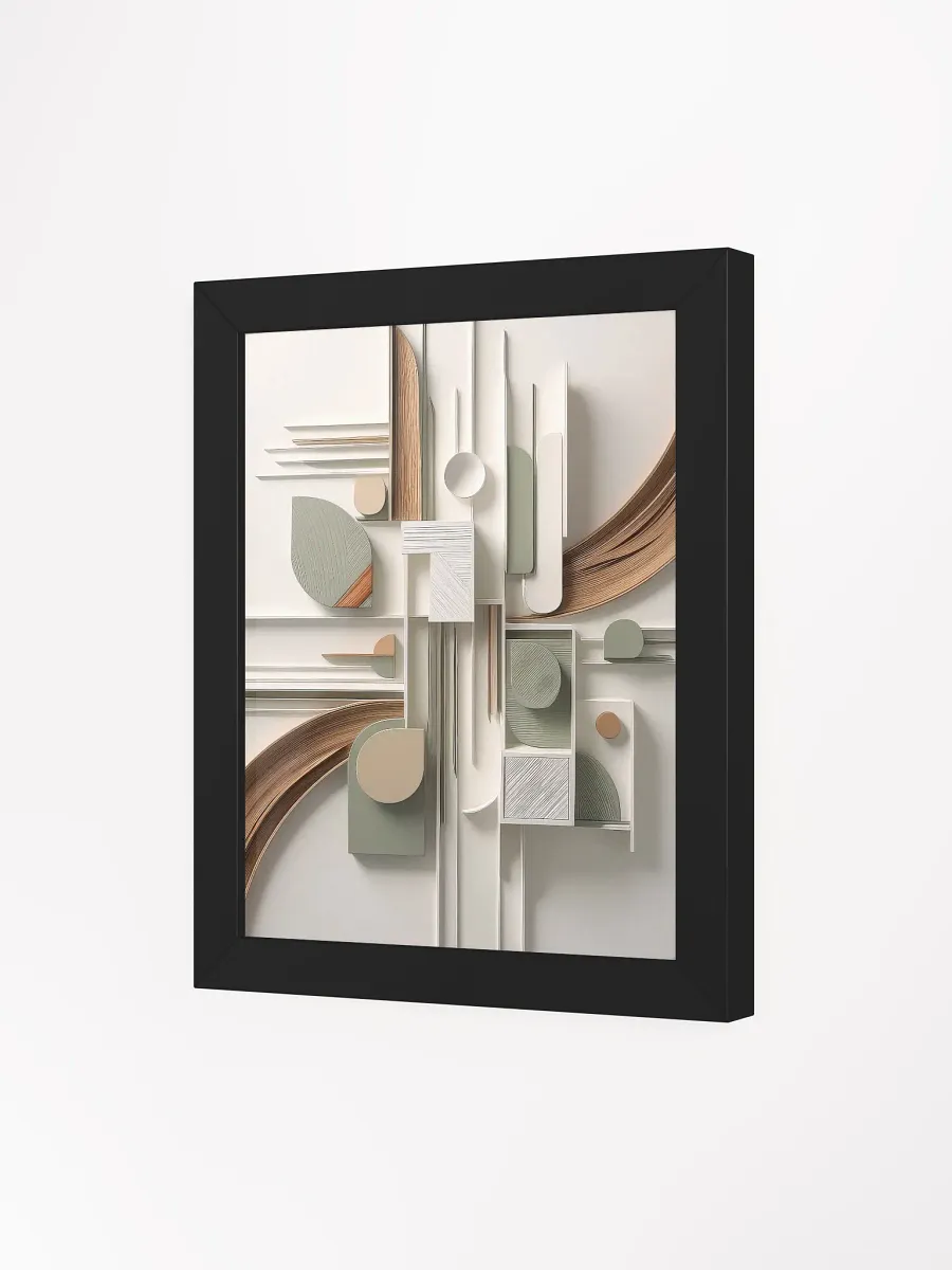 Modern Minimalist Art - Wall Art - Framed - v2 product image (22)