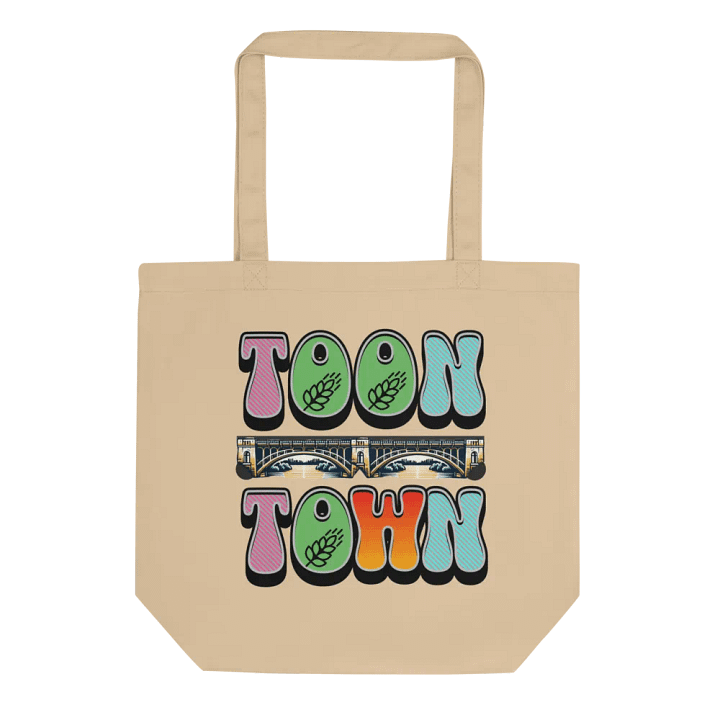 Toon Town Saskatoon Eco-Friendly Tote Bag product image (1)