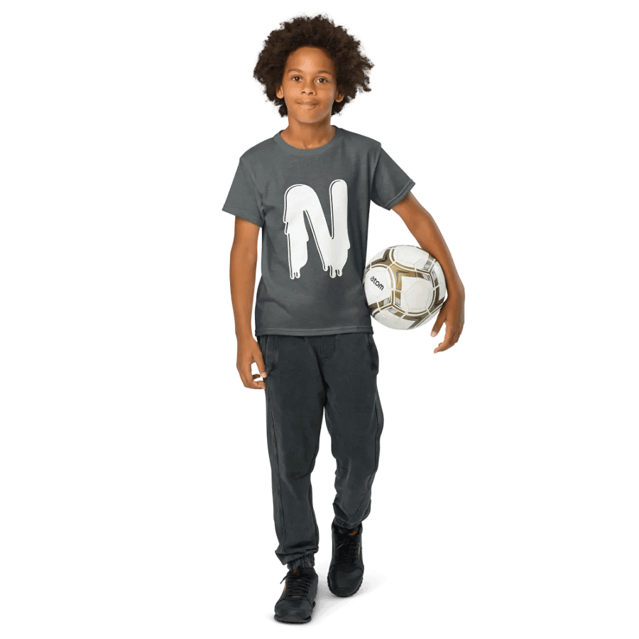 Melting Alphabet | Letter N | Youth Sports Tee product image (24)